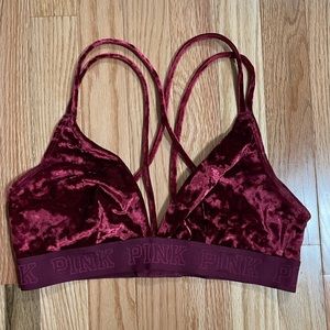 Victoria’s Secret PINK Velvet Brallete